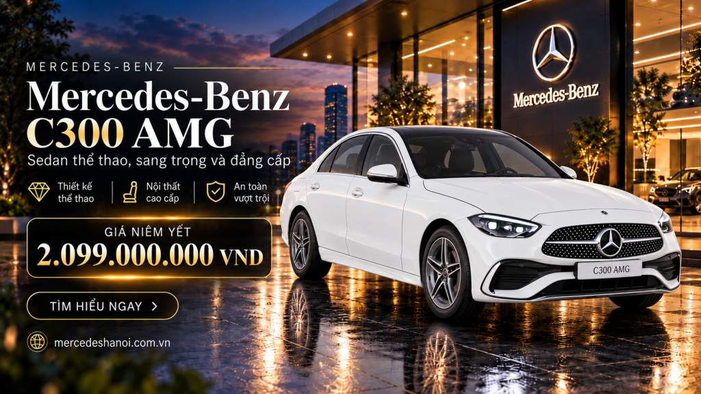Mercedes-Benz C300 AMG | Mercedes Hà Nội 3 Mercedes-Benz C300 AMG mercedeshanoi.com.vn