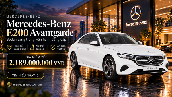 Mercedes-Benz E200 Avantgarde mercedeshanoi.com.vn