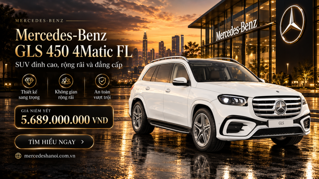 Mercedes-Benz GLS 450 4Matic | Mercedes Hà Nội 1 Mercedes-Benz GLS 450 mercedeshanoi.com.vn