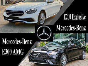 So Sánh Mercedes E200 Exclusive và E300 AMG 2021