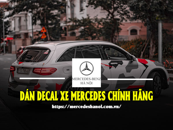Dán Decal Xe Mercedes-Benz Chính Hãng - Mercedes Hà Nội
